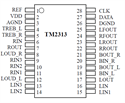 Audio switch and control IC TM TM2313