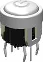 LED Tactile Switch DIP ML6H4 Series
