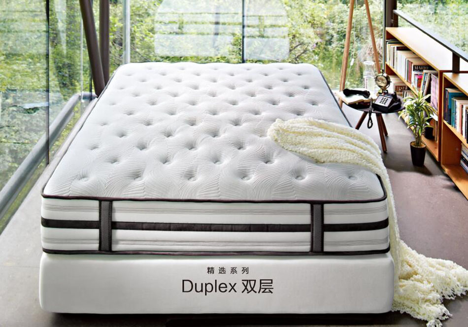 【双层】3D太空面料香蕉福利视频导航 DHT弹簧技术 双面不同硬度